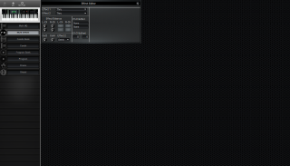 Click to display the Korg X5 Multi Effects Editor