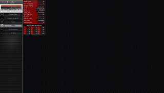Click to display the Korg i1 Global Editor