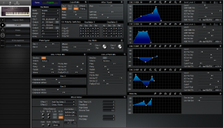 Click to display the Korg i3 Program Editor