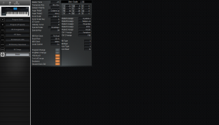 Click to display the Korg i30 Global Editor