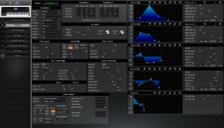 Click to display the Korg i30 Program Editor