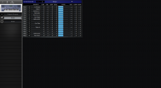 Click to display the Korg iS40 Drums Editor
