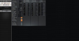 Click to display the Korg microKorg S Global Editor