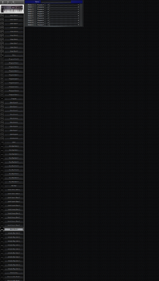 Click to display the Kurzweil K2000 Quick Access Editor