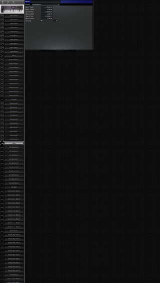 Click to display the Kurzweil K2000 RS Effect Editor