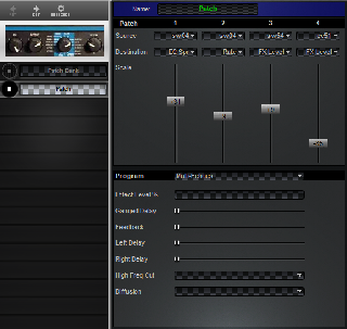 Click to display the Lexicon LXP-1 Patch -  Editor