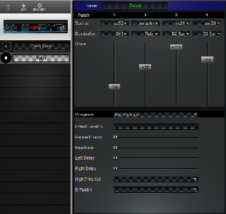 Click to display the Lexicon Reflex Patch -  Editor