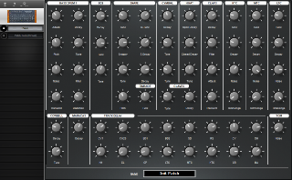 Click to display the MFB Tanzbar Patch Editor