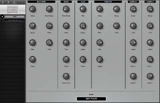 Click to display the MFB Tanzmaus Patch Editor