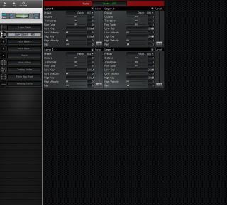 Click to display the Marion Systems ProSynth Layer Editor