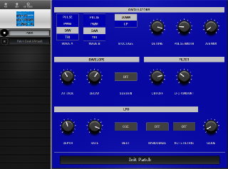 Click to display the Meeblip Geode Patch Editor