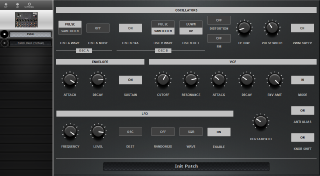 Click to display the Meeblip SE Patch Editor