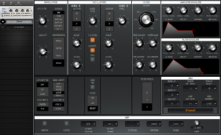 Click to display the Moog Slim Phatty White Preset Editor