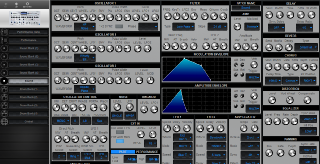 Click to display the Novation KS-Rack Sound Editor
