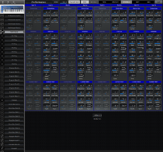 Click to display the Novation SN2 Pro-X Kbd Performance - Effects 2 Editor