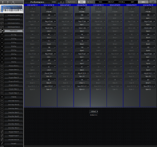 Click to display the Novation SN2 Pro-X Kbd Performance - Ext 2 Editor