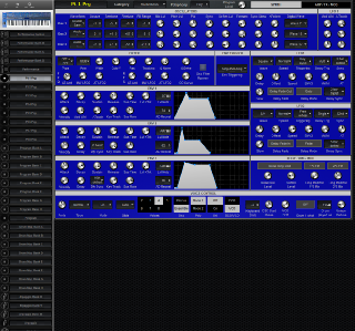 Click to display the Novation SN2 Pro-X Kbd Pt 1 Prg - SYNTH Editor