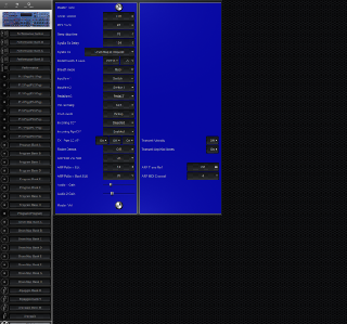 Click to display the Novation SN2 Pro-X Rack Global Editor