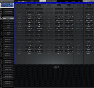 Click to display the Novation SN2 Pro-X Rack Performance - Ext 2 Editor
