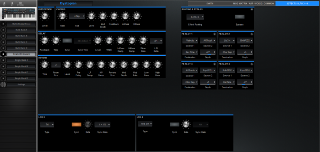 Click to display the Novation Summit Single - EFFECTS / LFO 3 - 4 Editor