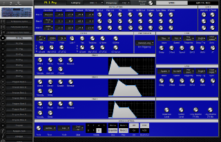 Click to display the Novation SuperNova Pt 1 Prg - SYNTH Editor