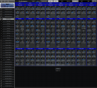 Click to display the Novation SuperNova 2 Rack Performance - Effects 2 Editor
