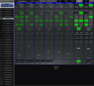 Click to display the Novation SuperNova 2 Rack Performance - Ext 1 Editor