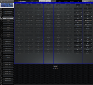 Click to display the Novation SuperNova 2 Rack Performance - Ext 2 Editor