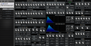 Click to display the Novation X-Station 61 Sound Editor