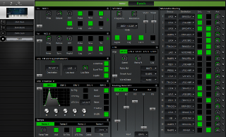 Click to display the Oberheim Matrix-12 Patch Editor