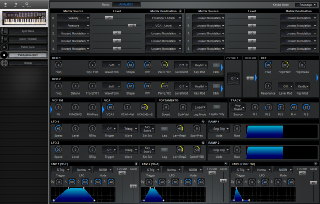 Click to display the Oberheim Matrix-6R Patch Editor