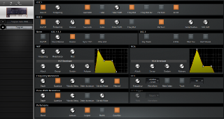 Click to display the Oberheim OB-8 Program Editor