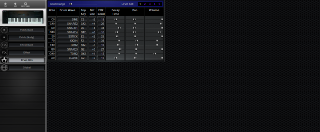 Click to display the Peavey DPM3 Drum Kits Editor