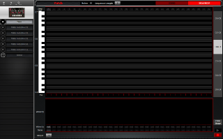 Click to display the Pioneer Toraiz AS-1 Patch - Sequencer Editor