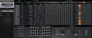 Click to display the Quasimidi Quasar Performance Editor