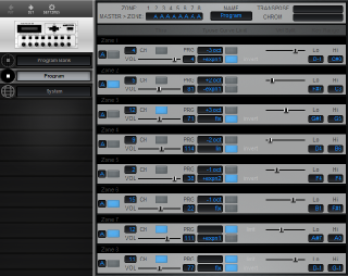 Click to display the Quasimidi Turbo-Volcon Program Editor