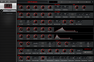 Click to display the Red Sound Dark Star Program Editor