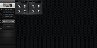 Click to display the Roland BOSS GT-6 Overdrive/Distortion Editor