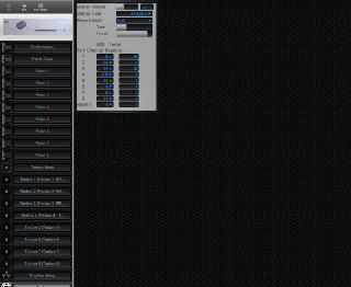 Click to display the Roland CM-64 System Editor