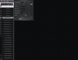 Click to display the Roland D-10 Timbre 1 Editor
