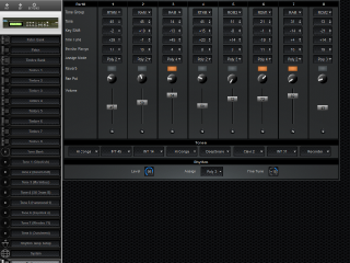 Click to display the Roland D-110 (nhs) Performance Editor