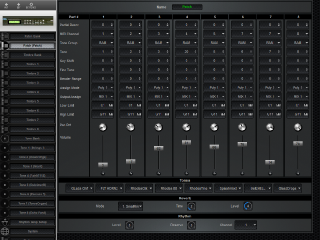 Click to display the Roland D-110 Patch Editor