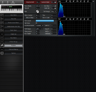 Click to display the Roland D-70 Rhythm Editor