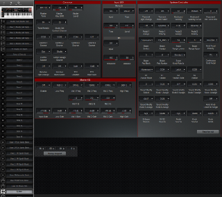 Click to display the Roland FA-06 System Editor