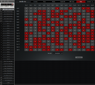Click to display the Roland FA-08 Studio Set - Pads Editor