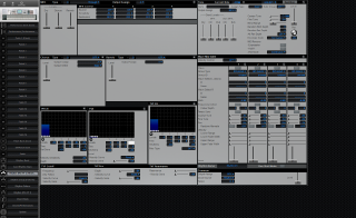 Click to display the Roland Fantom-S88 Arpeggio (Performance) Editor