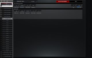 Click to display the Roland Fantom 08 Tone 1 - Supernatural Acoustic Editor
