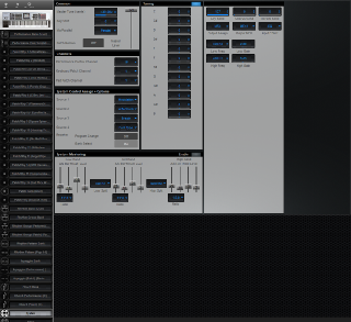 Click to display the Roland Fantom X6 System Editor