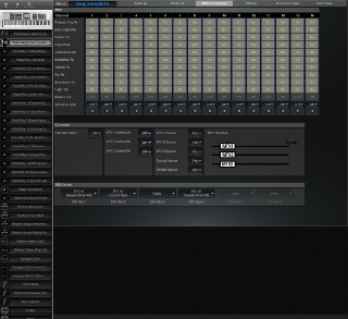Click to display the Roland Fantom X7 Performance - Common Editor