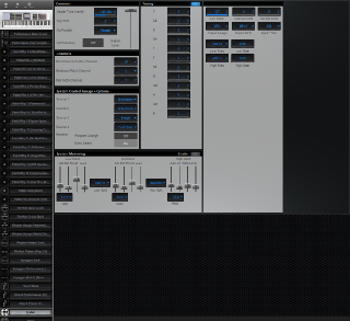 Click to display the Roland Fantom X7 System Editor